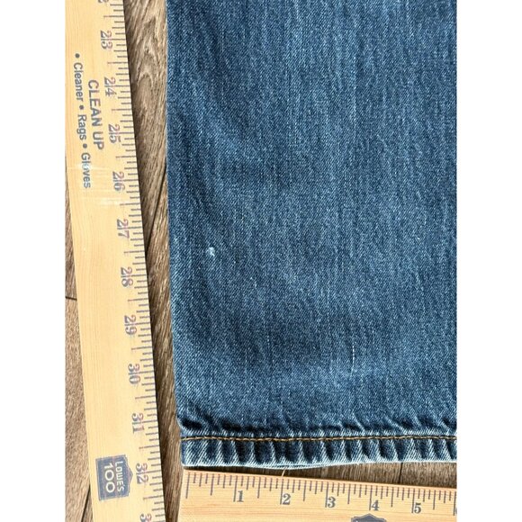 LEVI'S 505 MENS DENIM BLUE JEANS 36X34 CASUAL - WORK - LONG - Picture 6 of 9